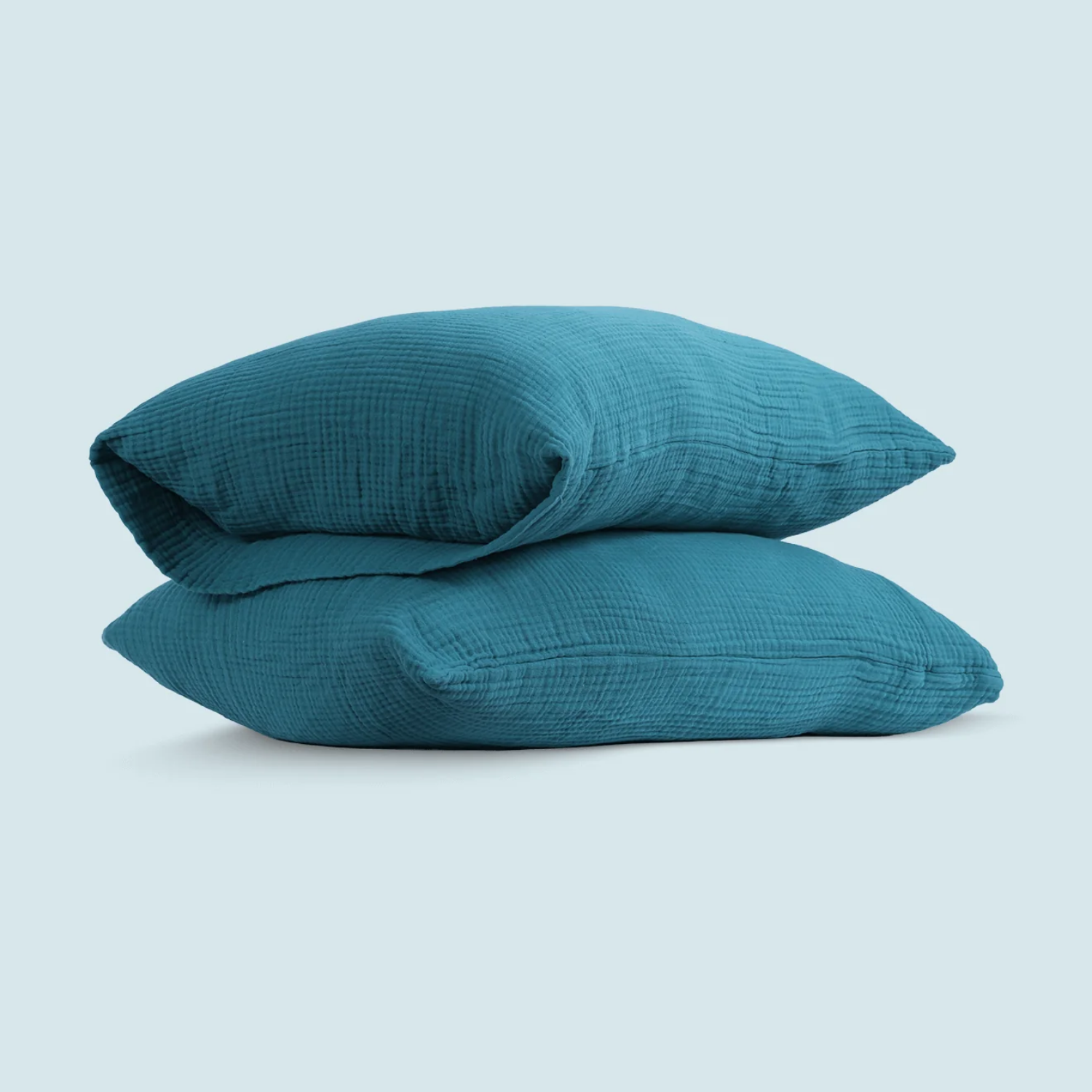 Green Lake Muslin Pillowcases